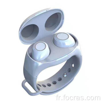 Écouteurs casques de bracelet tressés portables